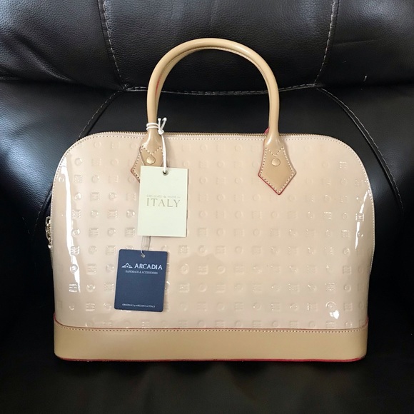 Arcadia Bags Arcadia Made In Italy Patent Leather Handbag Poshmark